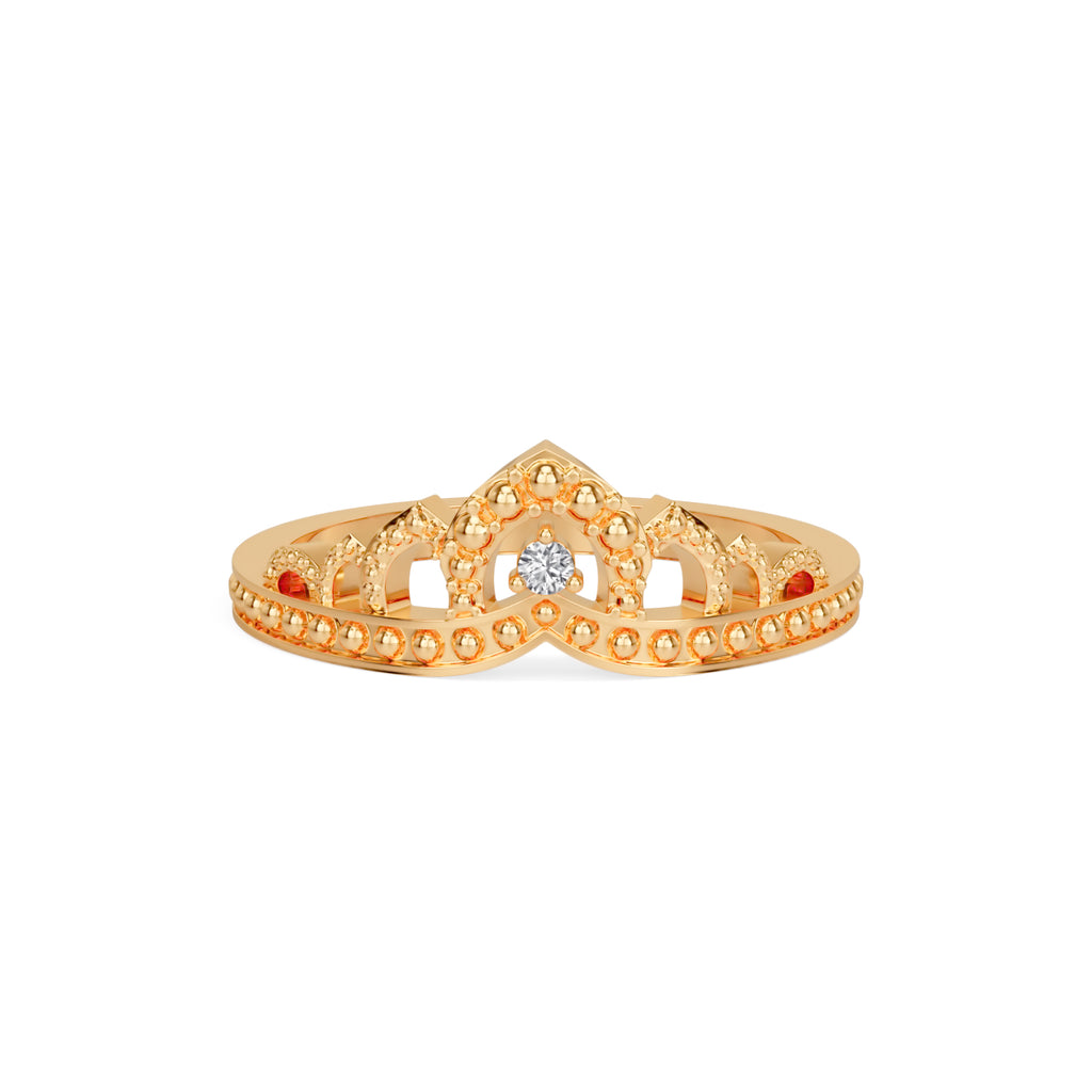Velvet Crown Ring