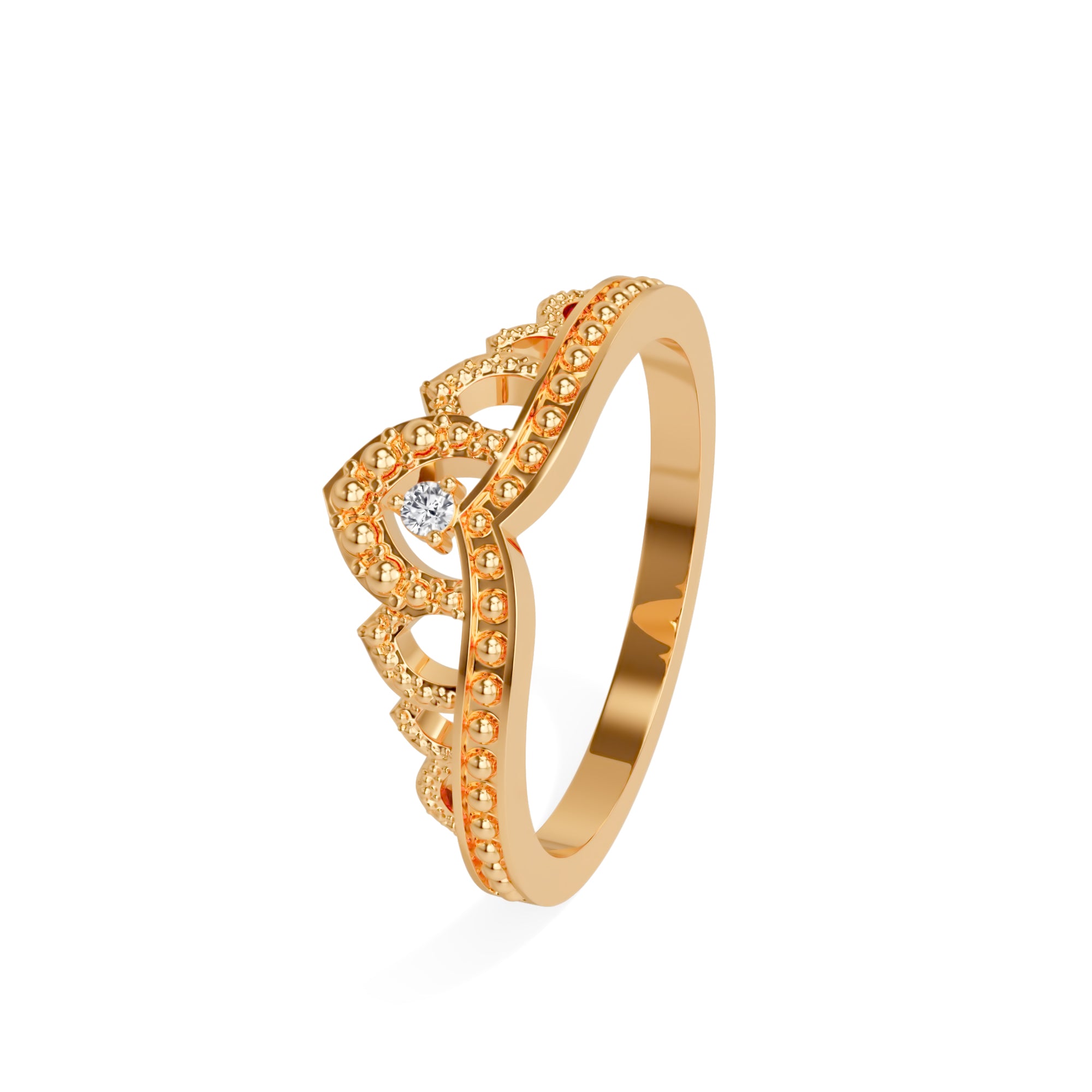 Velvet Crown Ring