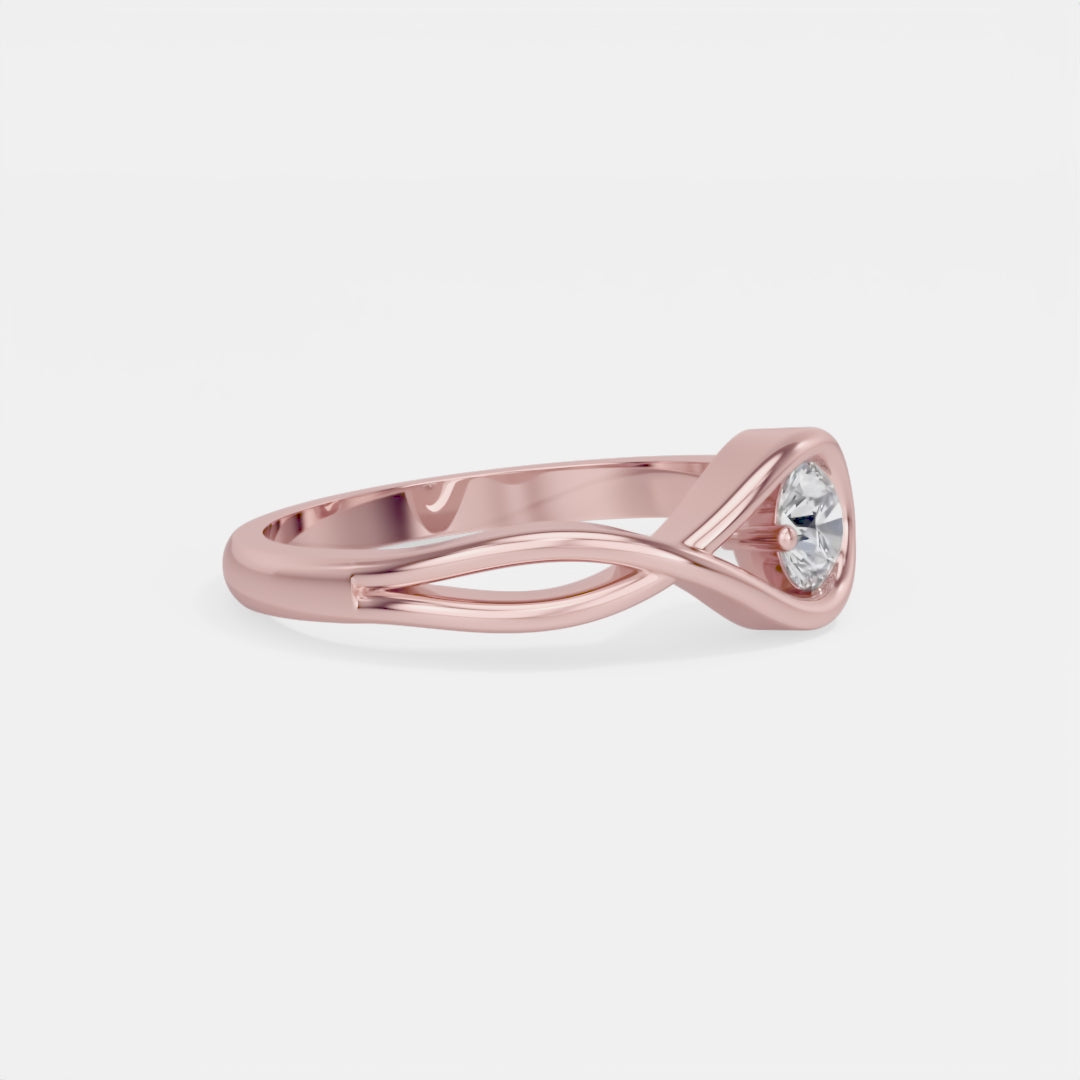 Aurora Knot Ring