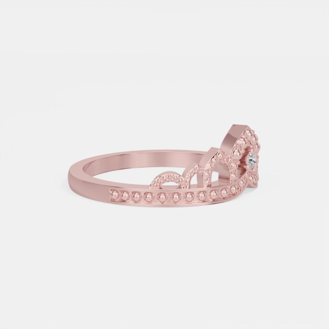 Velvet Crown Ring